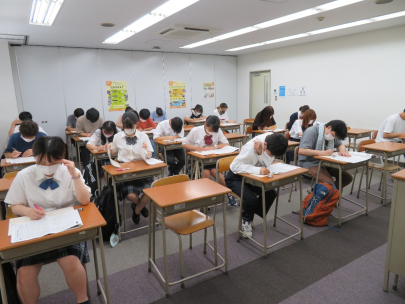 検定 漢字検定を実施しました 柏キャンパス 通信制高校 単位制 なら第一学院高等学校